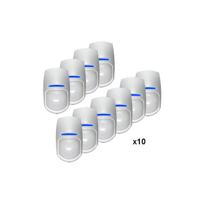Pack De 10 Detectores Pir Pyronix Kx15dt Grado 2