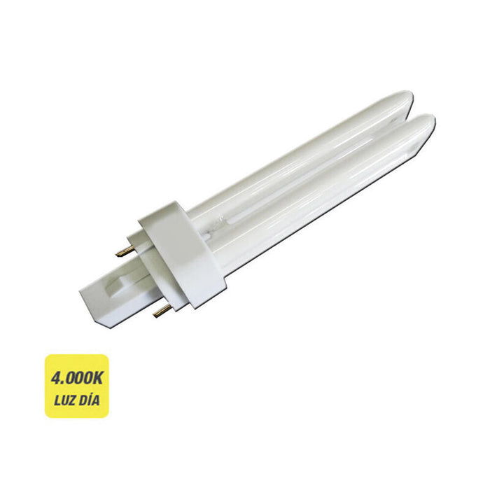Pack De 10 Unidades - Bombilla Bajo Consumo Lynx 26w 2 Pins G24d-3 840k Luz Dia 16,9cm Philips