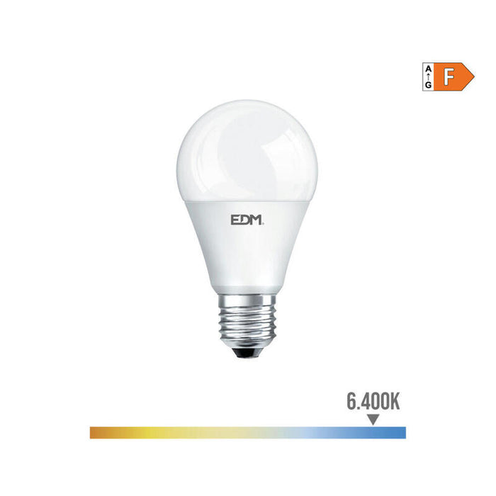 Pack De 10 Unidades - Bombilla Standard Led E27 12w 1154lm 6400k Luz Fria Ø5,9x11,5cm Edm