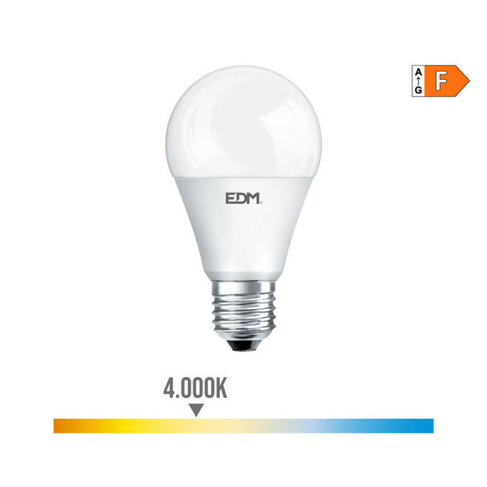 Pack De 10 Unidades - Bombilla Standard Led E27 7w 580lm 4000k Luz Dia Ø5,9x11cm Edm