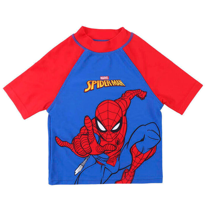 Pack De 10 Unidades - Camiseta Baño Spiderman Marvel