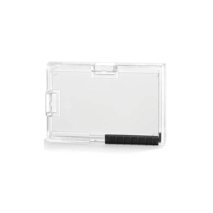 Pack De 10 Unidades Durable Identificador Pushbox Duo Soporte Para 1 Tarjetas 54x87mm Plástico Transparente