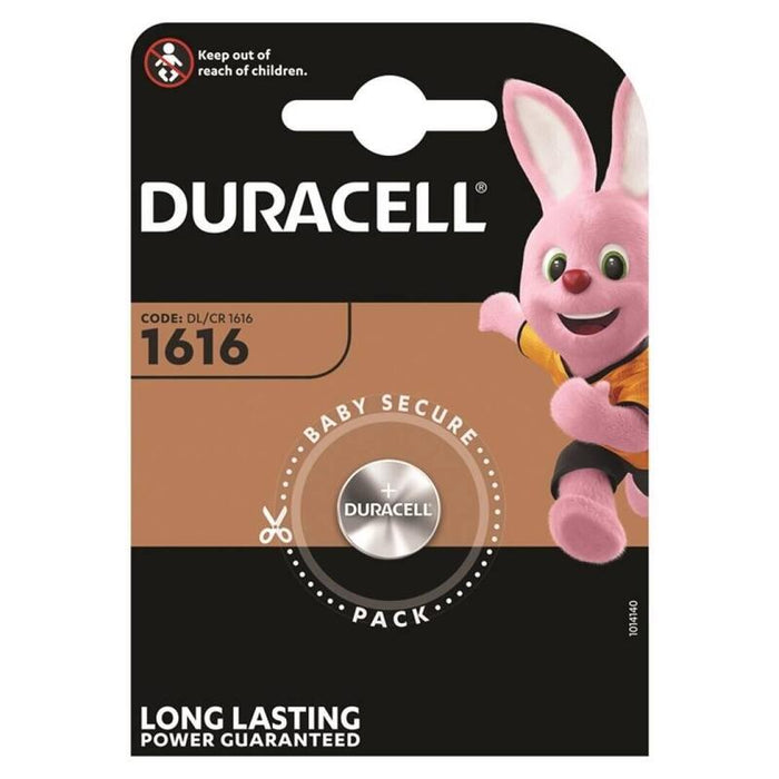 Pack De 10 Unidades Duracell Pila Boton Litio Cr1616 3v Blister*1 10 Uds