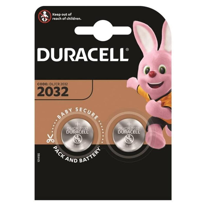 Pack De 10 Unidades Duracell Pila Boton Litio Cr2032 3v Blister*2 10 Uds