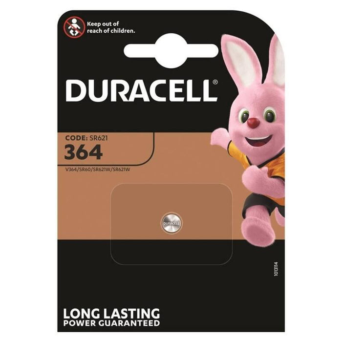Pack De 10 Unidades Duracell Pila Oxido Plata (364) Sr621sw Blister*1 10 Pilas