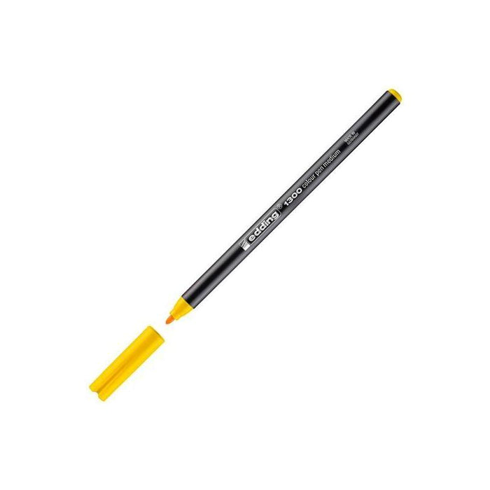Pack De 10 Unidades Edding Rotulador Punta De Fibra 1300 Amarillo
