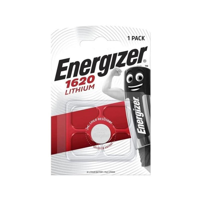 Pack De 10 Unidades Energizer Pila Boton Litio Cr1620 3v Blister*1 10 Uds