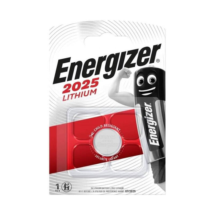 Pack De 10 Unidades Energizer Pila Boton Litio Cr2025 3v Blister*1 10 Uds