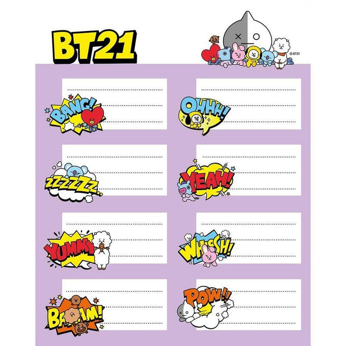 Pack De 10 Unidades - Etiquetas Adhesivas Bt21