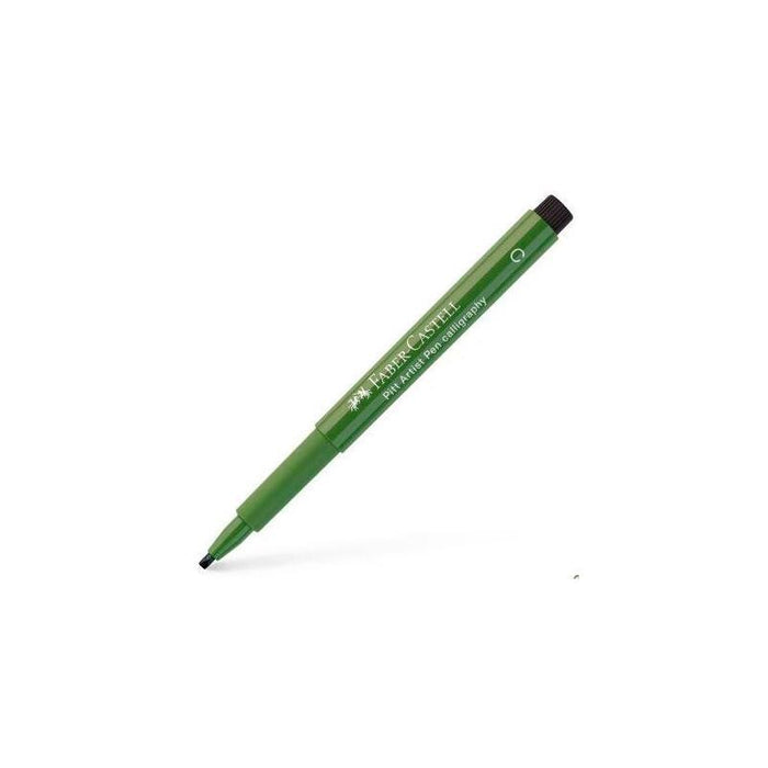 Pack De 10 Unidades Faber Castell Rotulador Pitt Artist Pen Calligraphy Verde Óxido Cromo