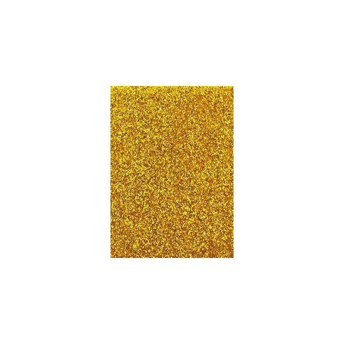 Pack De 10 Unidades Fama Goma Eva 50x70 2mm Glitter Oro