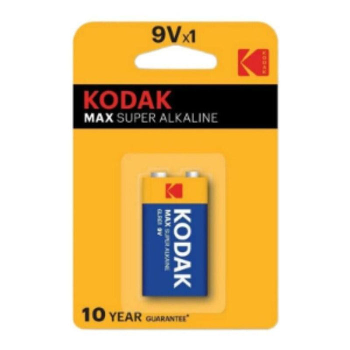 Pack De 10 Unidades Kodak Max Pila Alcalina 9v Lr61 Blister*1 10 Uds