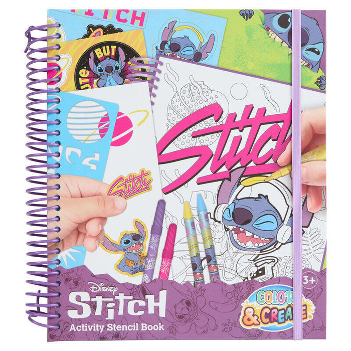 Pack De 10 Unidades - Libro Dibujo Y Actividades Stitch Disney