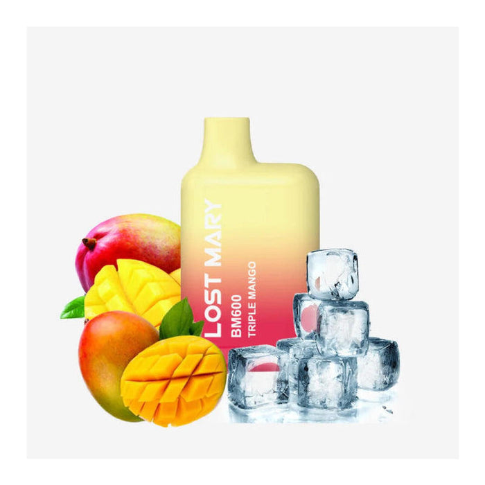 Pack De 10 Unidades Lost Mary Bm600 0% Triple Mango