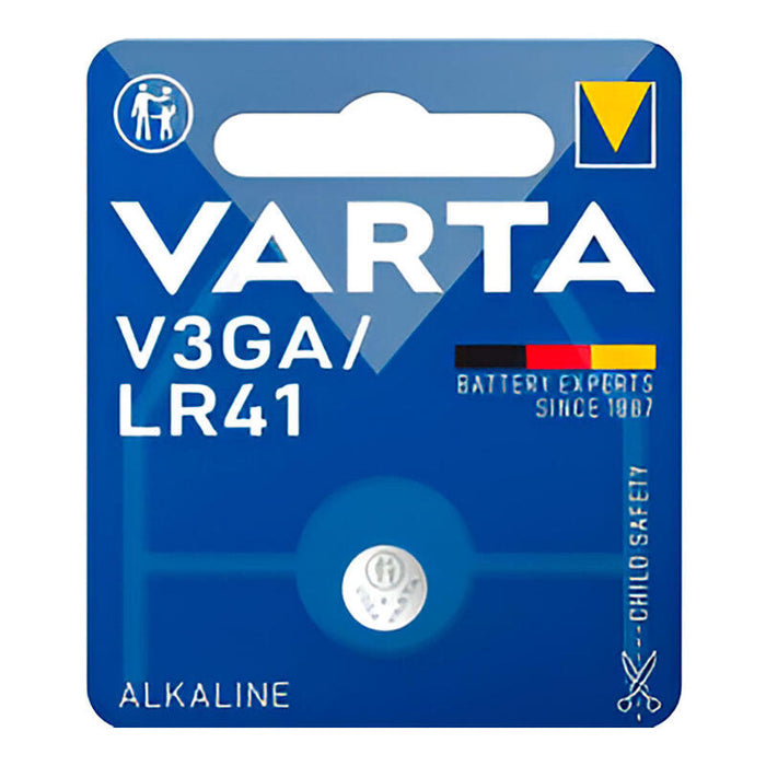Pack De 10 Unidades - Micro Pila De Boton Alkalina Lr41 - V3ga, (Blíster 1 Und) Ø7,9 X 3,6 Mm