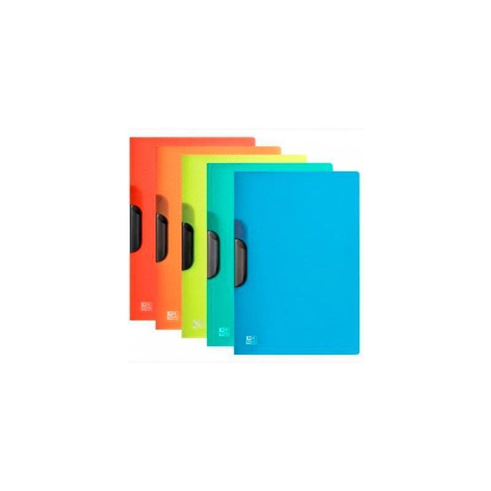 Pack De 10 Unidades Oxford Dossier Pp Urban Pinza Plástico A4 Colores Surtidos