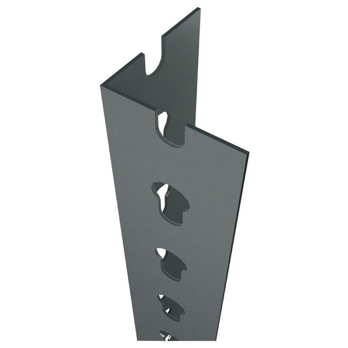 Pack De 10 Unidades - Perfil Sclick P/40 2000mm Gris. Simon Rack