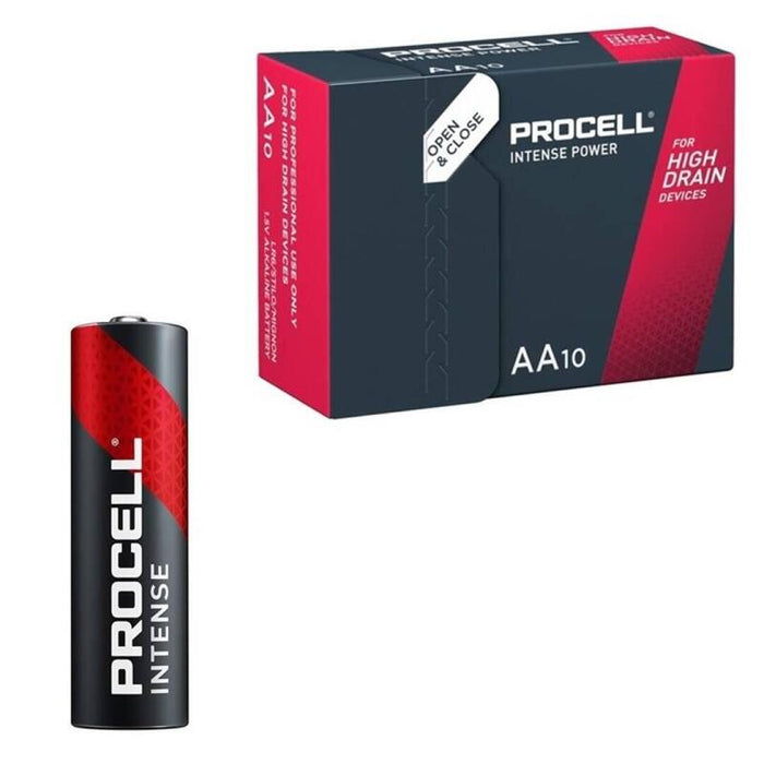 Pack De 10 Unidades Procell Intense Power Alcalina Lr6 Aa 1,5v Caja*10 10 Pilas