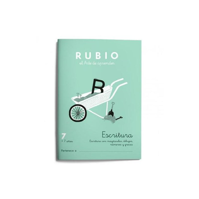 Pack De 10 Unidades Rubio Cuaderno De Escritura Nº 7