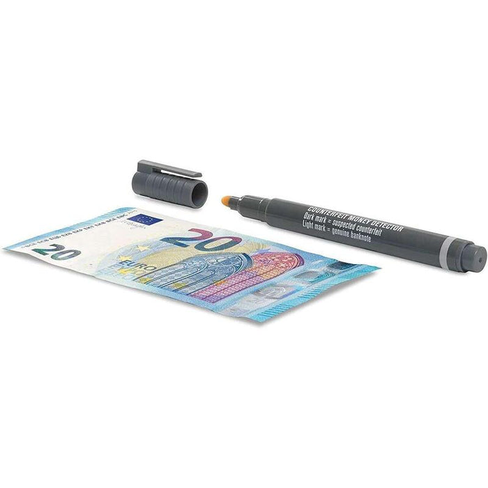 Pack De 10 Unidades Safescan 30 Boligrafo Detector De Billetes Falsos - Verificacion En 2 Segundos - Tinta Con Base De