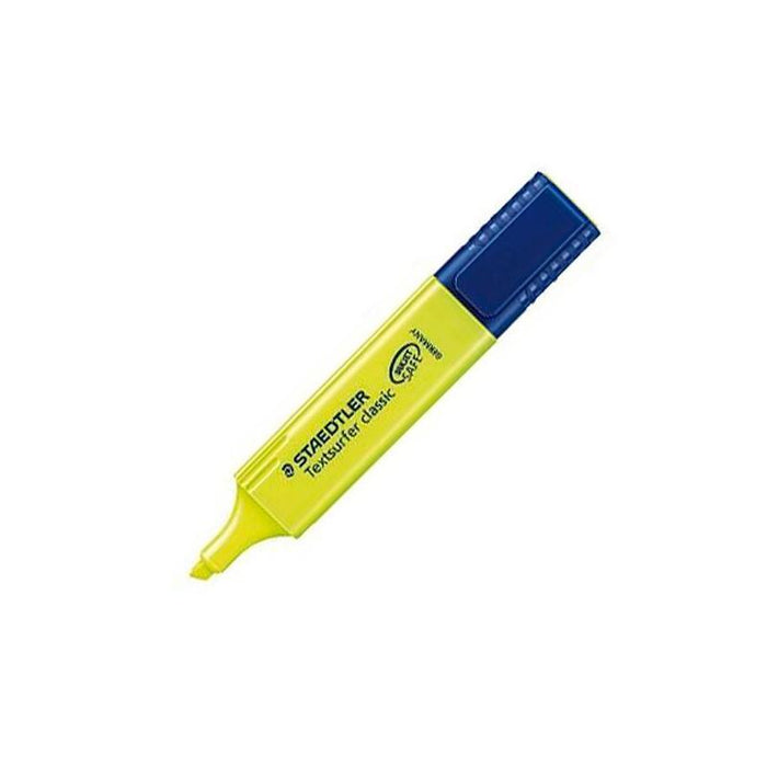 Pack De 10 Unidades Staedtler Marcador Fluorescente Textsurfer Classic Amarillo