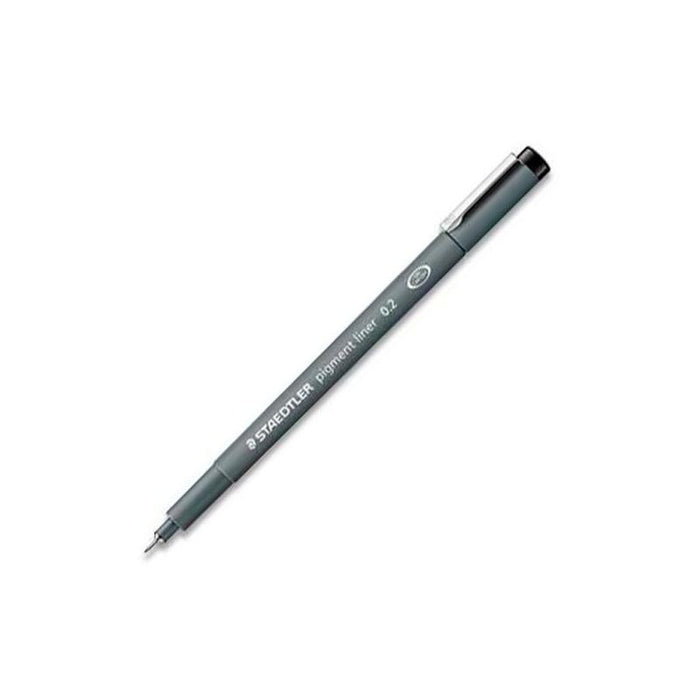 Pack De 10 Unidades Staedtler Rotulador Calibrado Pigment Liner 0.2mm Negro