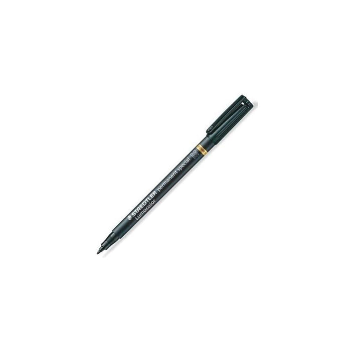 Pack De 10 Unidades Staedtler Rotulador Especial Permanente Lumocolor M Negro