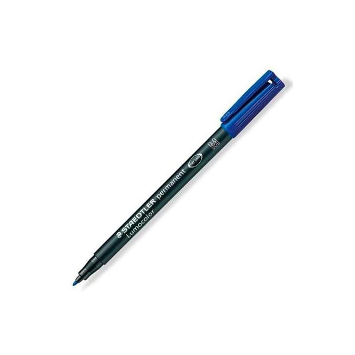 Pack De 10 Unidades Staedtler Rotulador Permanente Lumocolor 317-3 M Azul