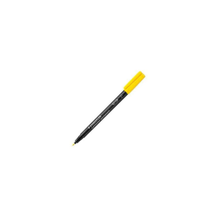 Pack De 10 Unidades Staedtler Rotulador Permanente Lumocolor 318 F Amarillo
