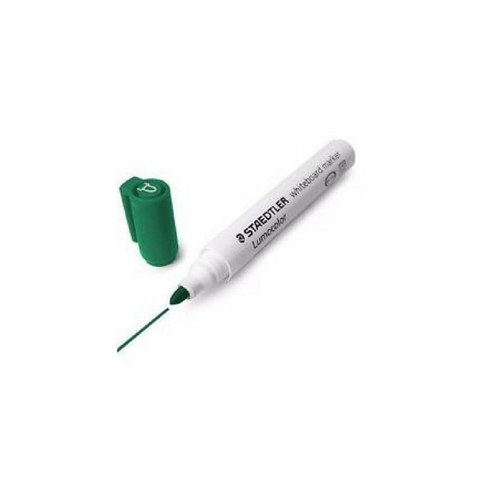 Pack De 10 Unidades Staedtler Rotulador Pizarra-Blanca Lumocolor Punta Redonda Verde 351-5