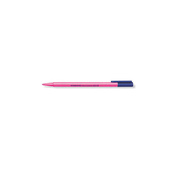 Pack De 10 Unidades Staedtler Triplus Textsurfer 362 Rotulador Fluorescente - Punta Biselada 1 - 4mm Aprox - Tinta Base De Agua - Color Rosa