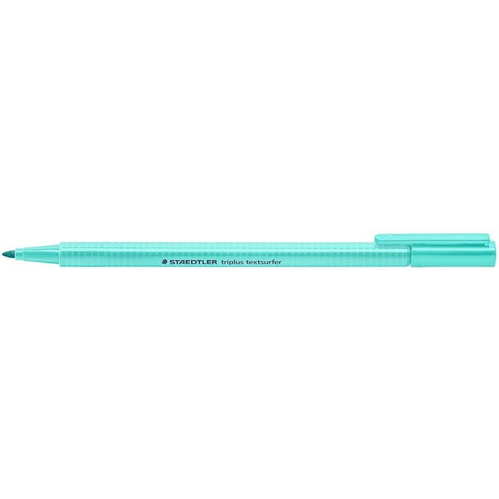 Pack De 10 Unidades Staedtler Triplus Textsurfer 362 Rotulador Fluorescente - Punta Biselada 1 - 5mm Aprox - Tinta Base De Agua - Color Menta
