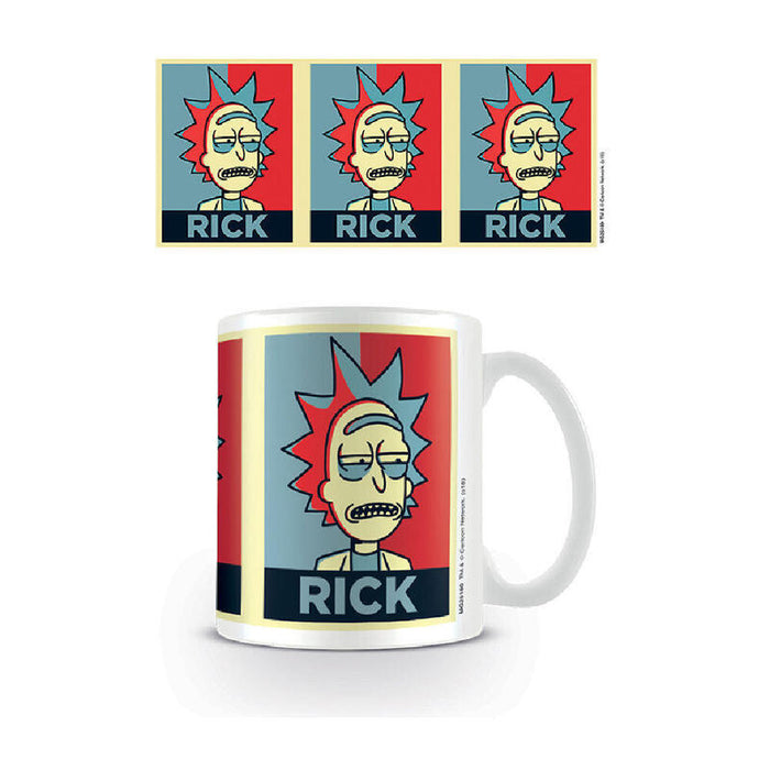 Pack De 10 Unidades - Taza Cartel Rick Rick & Morty 315ml