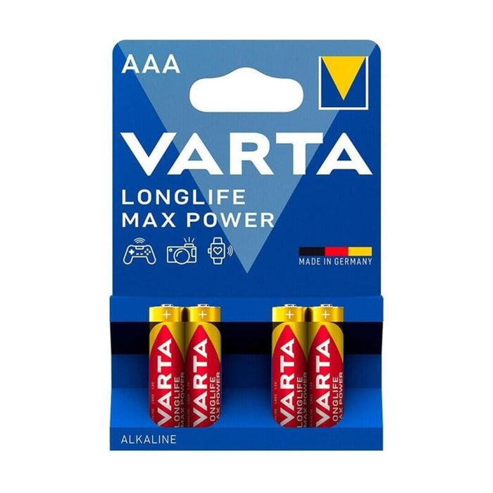 Pack De 10 Unidades Varta Max Power Pila Alcalina Aaa Lr03 Blister*4 10 Uds