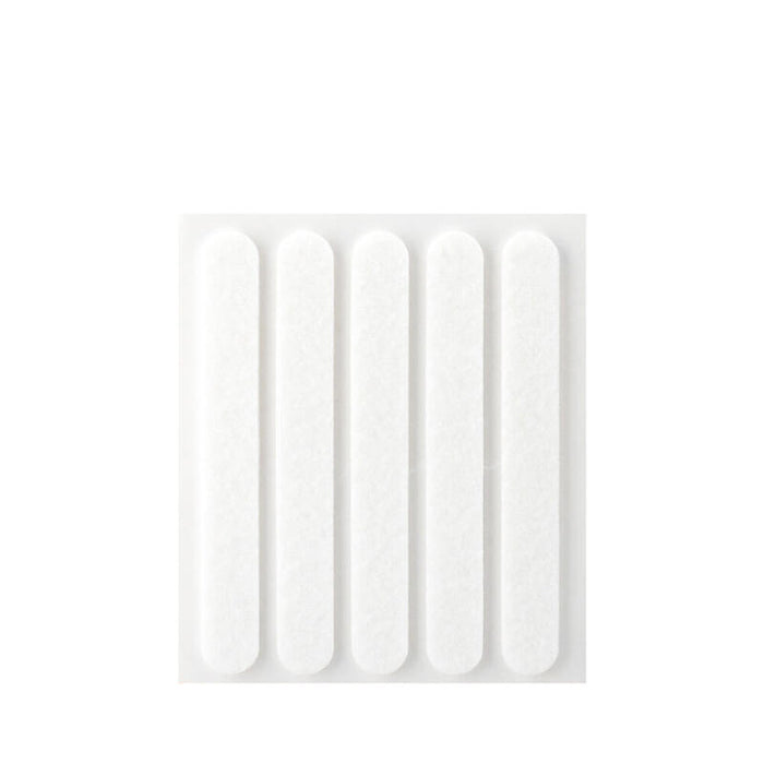 Pack De 11 Unidades - Pack 5 Fieltros Blanco Sinteticos Adhesivos 95x12mm Plasfix Inofix