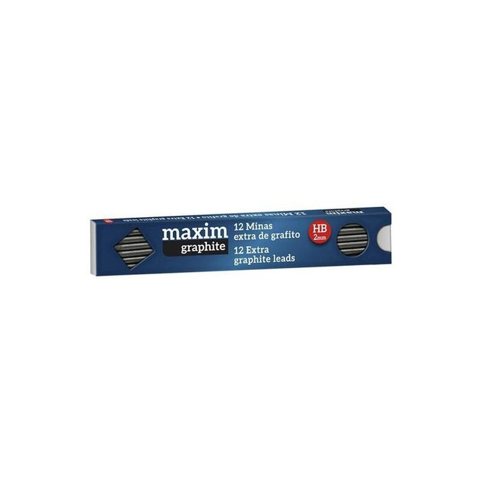 Pack De 12 Unidades Alpino Estuche 12 Minas Maxim 2x90hb