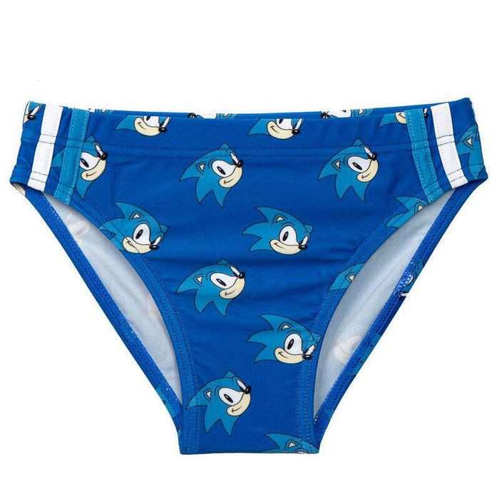 Pack De 12 Unidades - Bañador Slip Sonic The Hedgehog