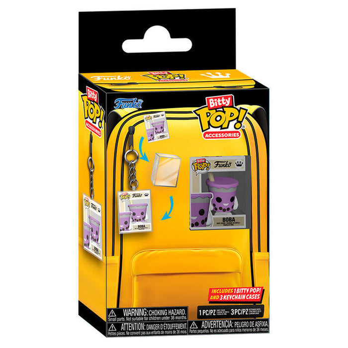 Pack De 12 Unidades - Blister 3 Llaveros Caja + Bitty Pop