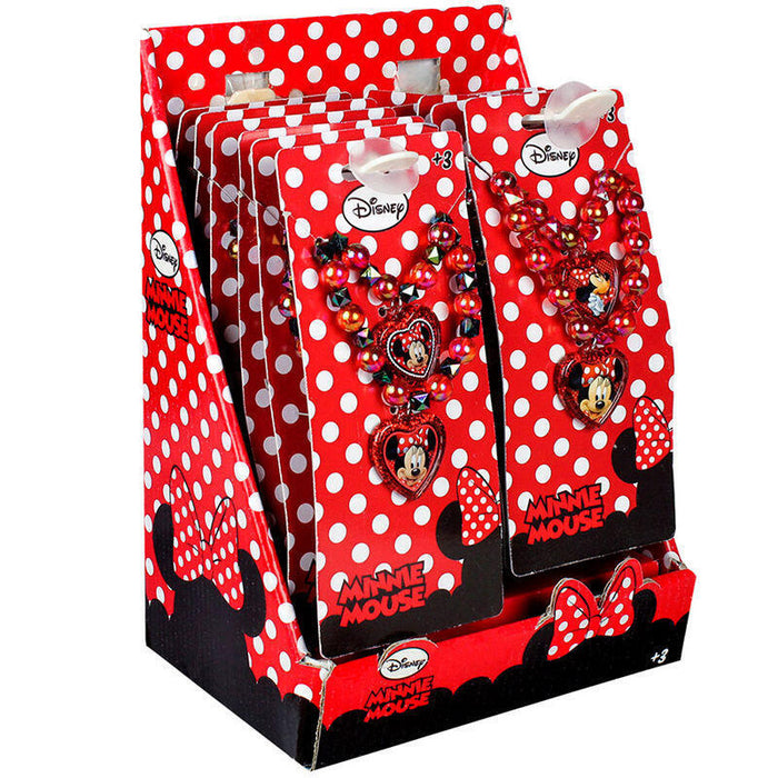Pack De 12 Unidades - Blister Bisuteria Premium Minnie Disney Surtido