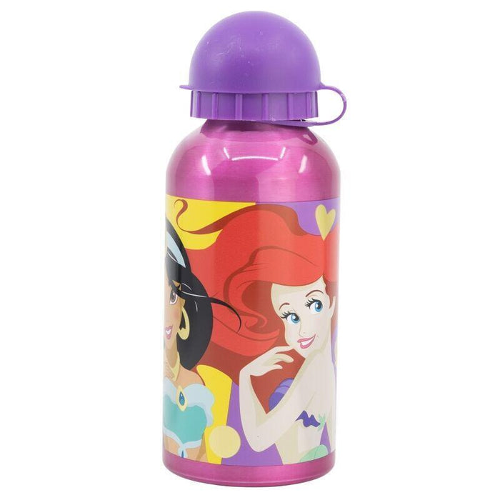 Pack De 12 Unidades - Cantimplora Aluminio Bright & Bold Princesas Disney 400ml