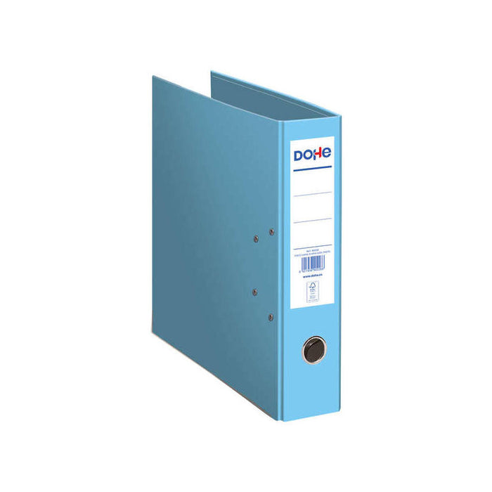 Pack De 12 Unidades Dohe Archivador Ecofile - 320mm - Carton Rigido - Forrado Con Papel Offset Impreso - Ollao, Rado,