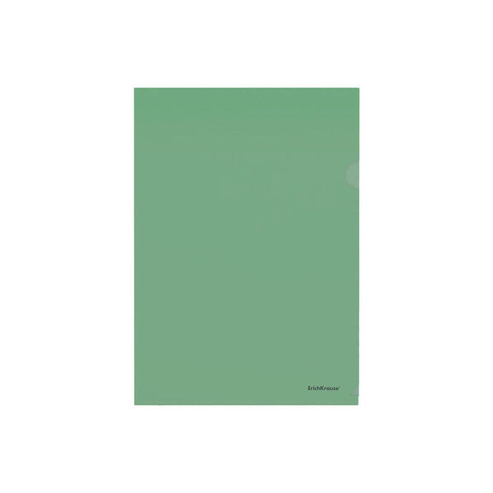 Pack De 12 Unidades Erichkrause Dossiers Uñero Fizzy Classic - A4 Semitransparente - Color Verde