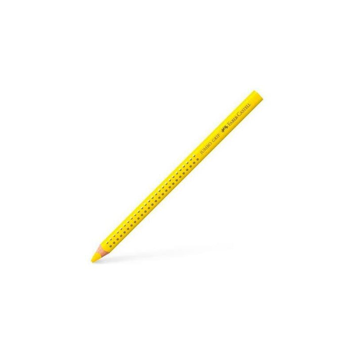 Pack De 12 Unidades Faber Castell Lápices De Colores Jumbo Grip Amarillo Cadmio