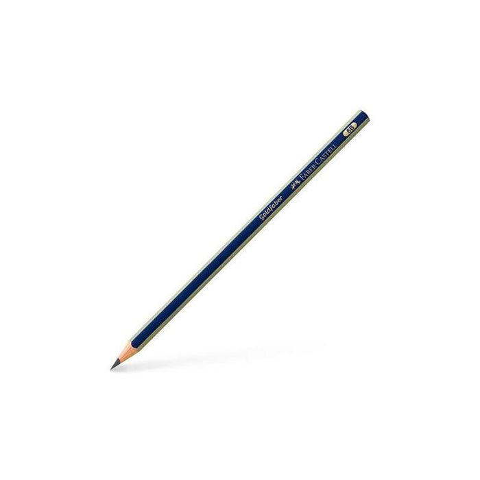 Pack De 12 Unidades Faber Castell Lápiz De Grafito 1221 Goldfaber 6b