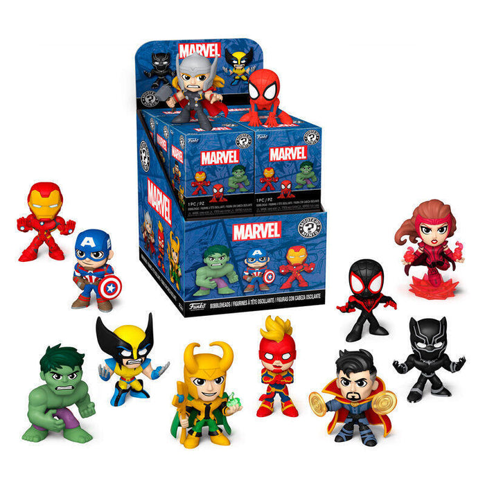 Pack De 12 Unidades - Figura Mystery Mini Marvel Classics Surtido