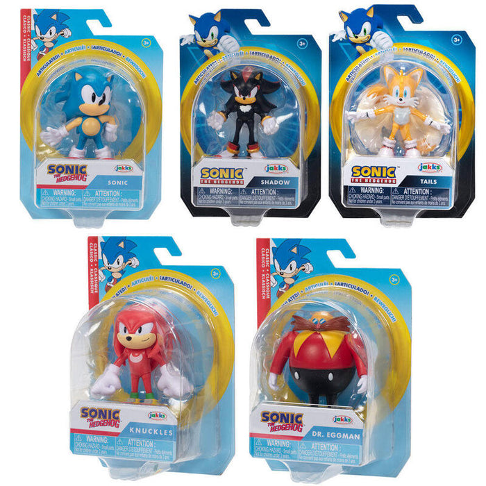 Pack De 12 Unidades - Figura Wave 8 Sonic The Hedgehog 6cm Surtido