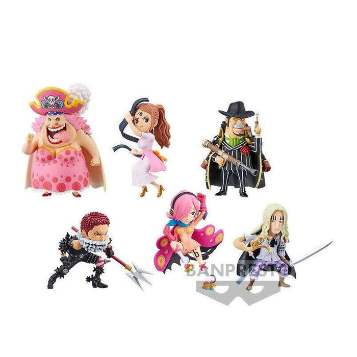 Pack De 12 Unidades - Figura World Collectable Landscapes Vol.9 The Great Pirates 100 One Piece 7cm Surtido