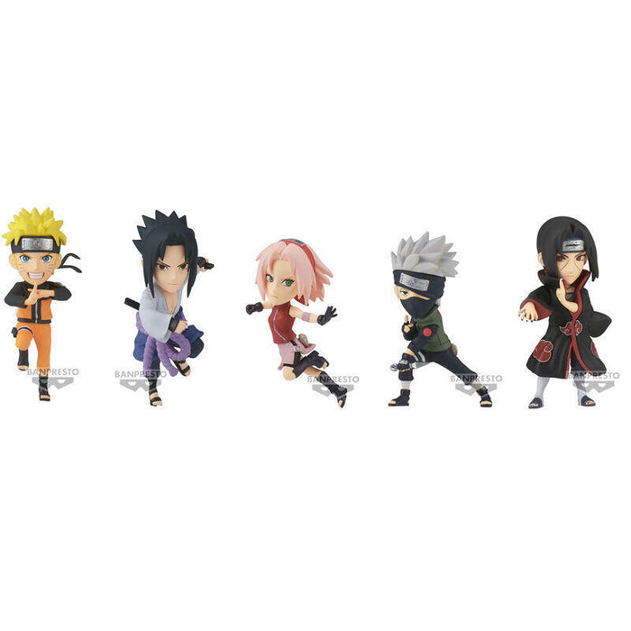 Pack De 12 Unidades - Figura World Collectable Naruto Shippuden 7cm Surtido