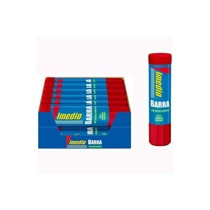Pack De 12 Unidades Imedio Pegamento En Barra 21gr Sin Disolventes
