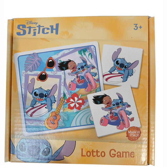 Pack De 12 Unidades - Juego Bingo Stitch Disney